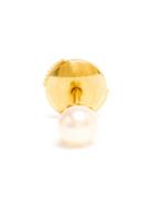Yvonne Leon 18k Gold And Pearl Stud Earring