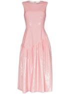 Simone Rocha Sequin Embellished Midi-dress - Pink