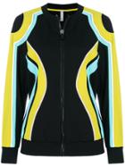 No Ka' Oi Color Block Zip Jacket - Black