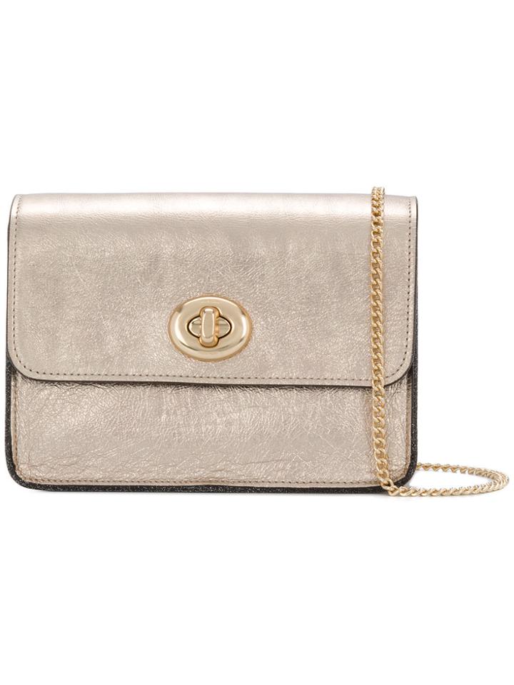 Coach Bowery Cross Body Bag - Metallic