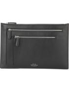 Smythson Multiple Zip Pocket Clutch