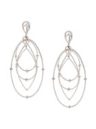 Loree Rodkin Spherical Star Drop Diamond Earrings, Women's, Metallic