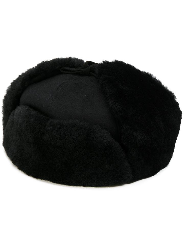 Y's Ushanka Hat - Black