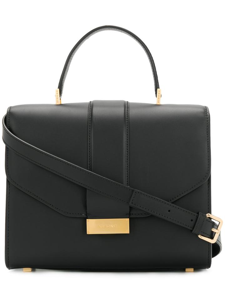 Visone Angie Medium Tote Bag - Black