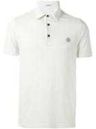 Logo Polo Shirt - Men - Cotton - M, White, Cotton, Stone Island
