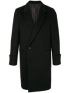 Wooyoungmi Off-centre Button Coat - Black