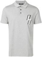 Neil Barrett Lightning Arrow Polo Top - Grey