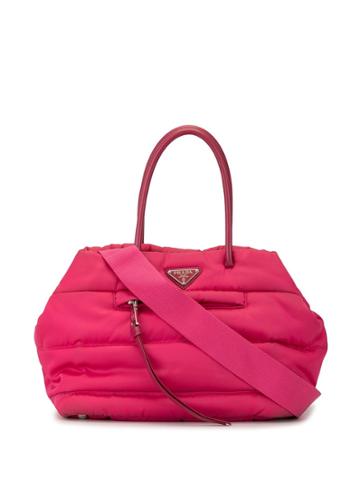 Prada Pre-owned Padded Tote Bag - Pink