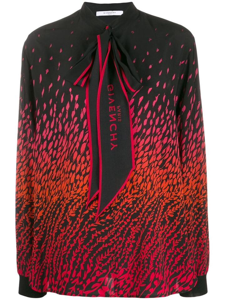 Givenchy Neck-tied Blouse - Black