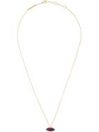 Delfina Delettrez 'lips' Rubies Necklace - Red