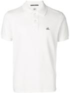 Cp Company Chest Logo Polo Shirt - White