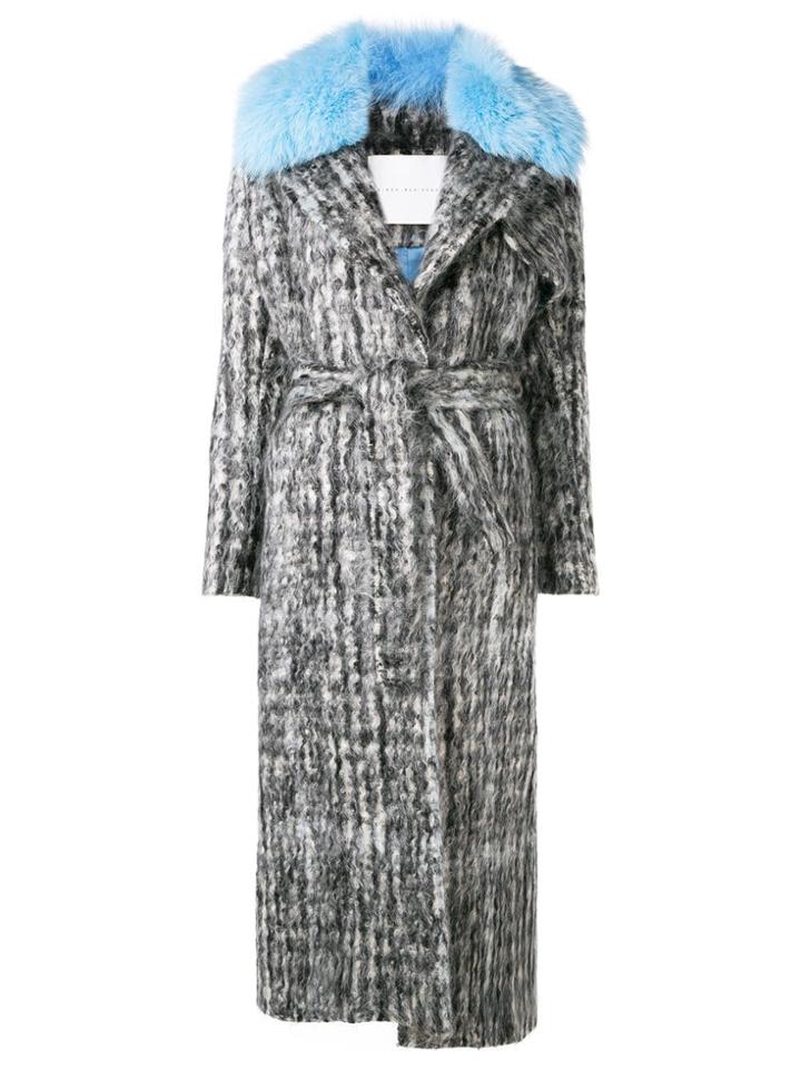 Giada Benincasa Clara Belted Coat - Grey