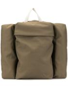 Jil Sander Side Pockets Backpack - Green