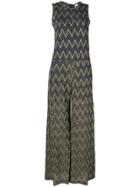 Missoni Zigzag Pattern Jumpsuit - Blue