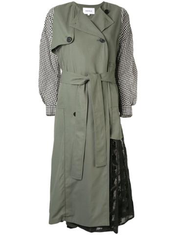 Enföld Trench Dress - Green