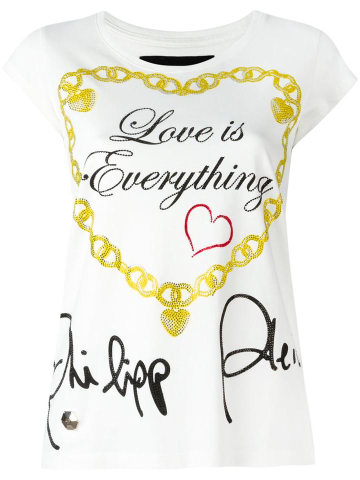 Philipp Plein Philipp Plein Wtk0066pjy006n 01 Cotton, Women's, Size: Xs, White, Cotton