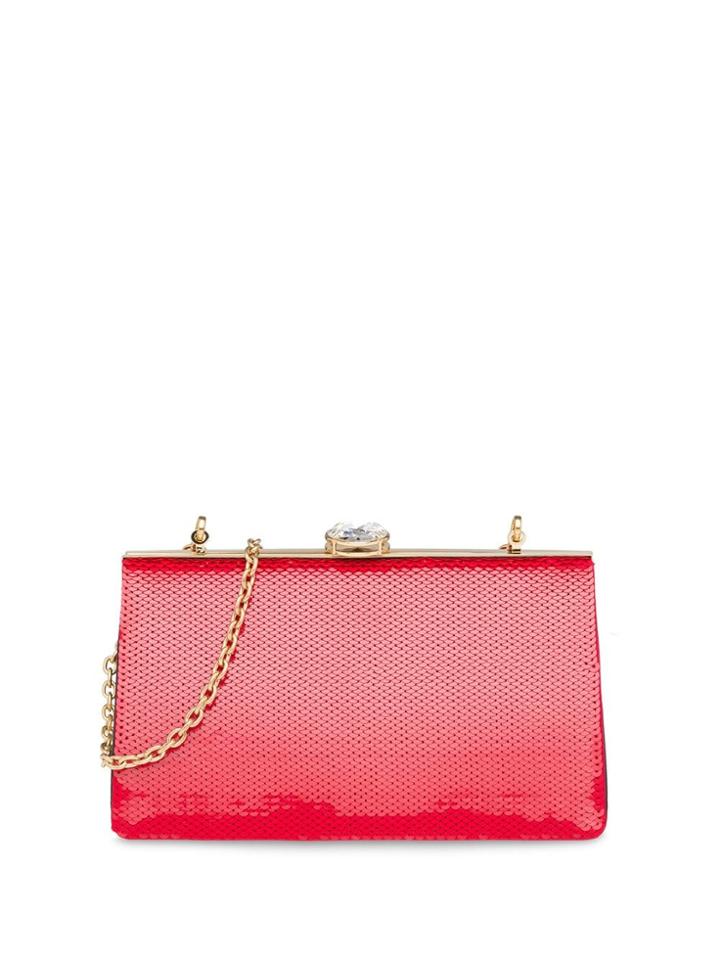 Miu Miu Miu Solitaire Sequined Bag - Red