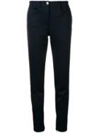 Fendi Double Ff Stripe Trousers - Blue