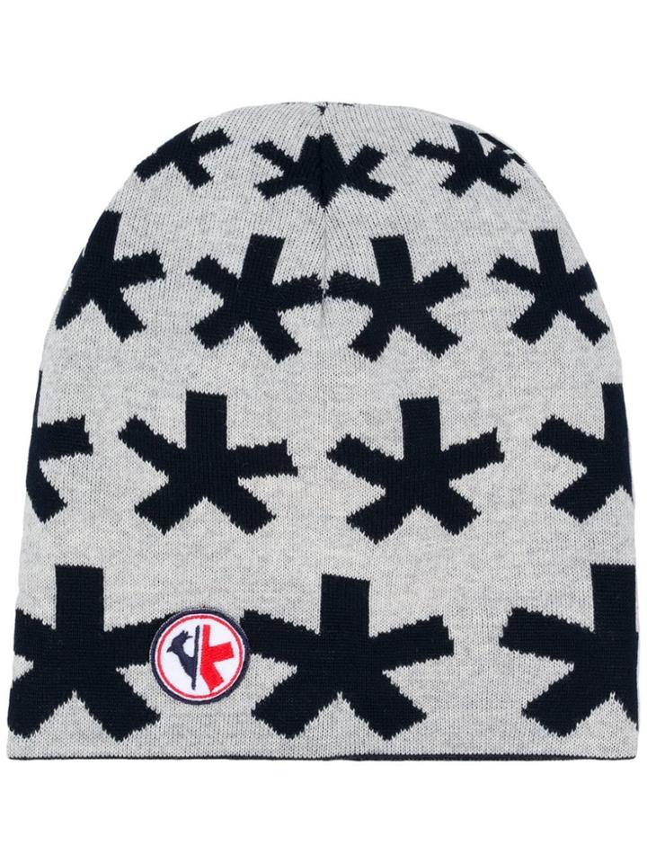 Rossignol Intarsia Knit Logo Beanie - Blue