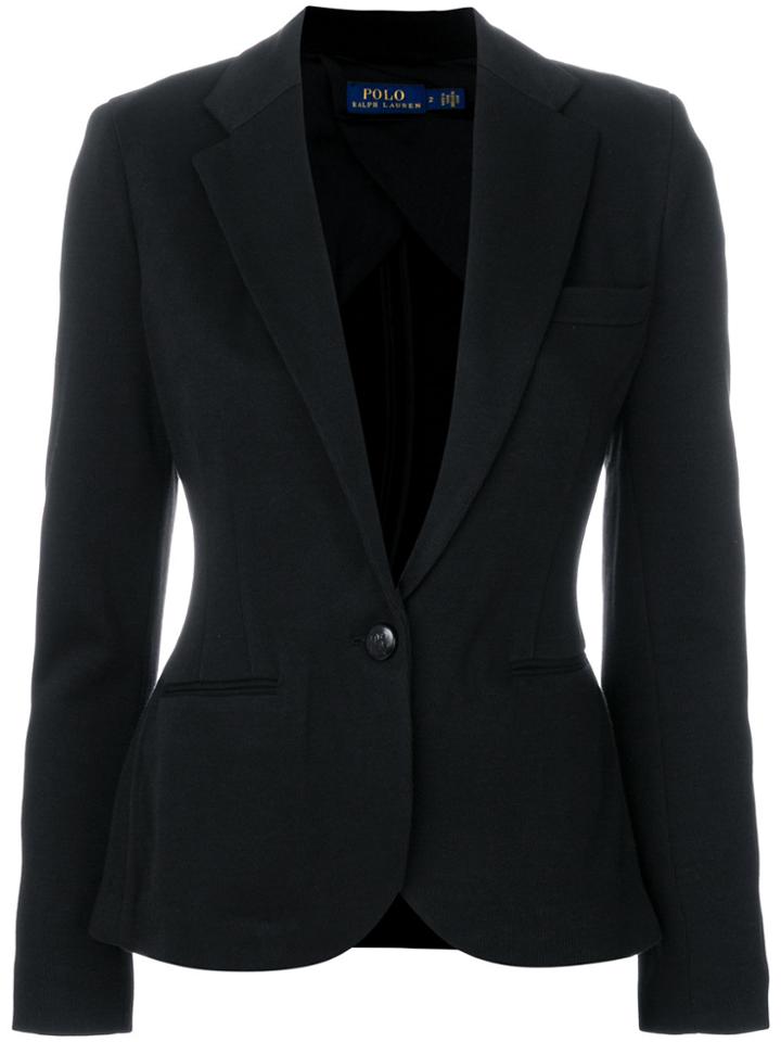 Polo Ralph Lauren Fitted Blazer - Black
