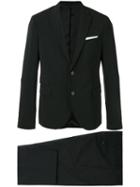 Neil Barrett - Two Button Suit - Men - Cotton/polyester/viscose - 52, Black, Cotton/polyester/viscose