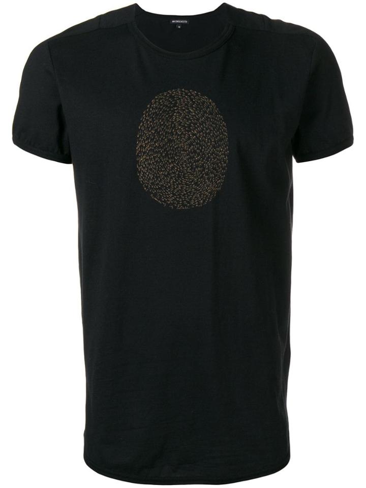 Ann Demeulemeester Thumb Print T-shirt - Black