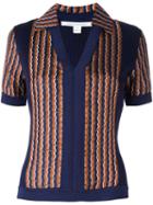 Diane Von Furstenberg 'paley' Cardigan, Women's, Size: Medium, Blue, Silk/rayon/merino