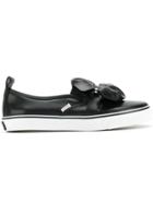 Red Valentino Pierced Bow Sneakers - Black