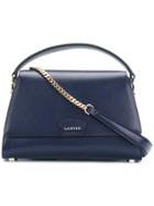 Lanvin Mini Trapeze Tote Bag - Blue