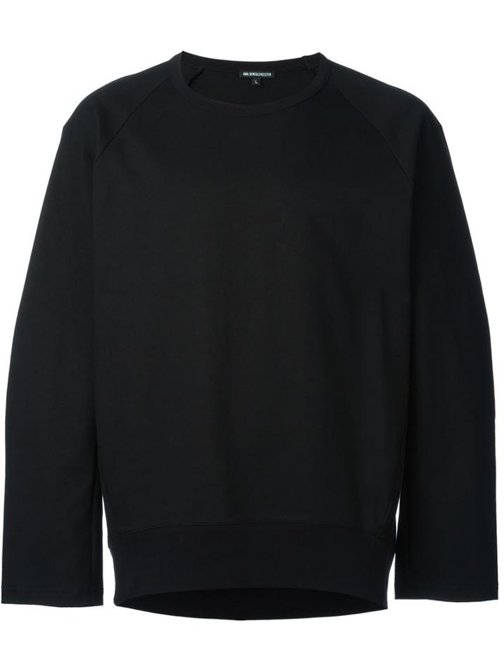 Ann Demeulemeester Stitched Elbow Sweatshirt