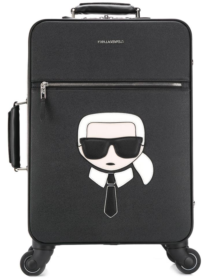 Karl Lagerfeld Iconik Karl Luggae - Black