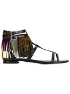 Saint Laurent 'nu Pieds' Flat Sandals