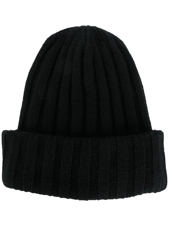 Société Anonyme Ribbed Beanie - Black