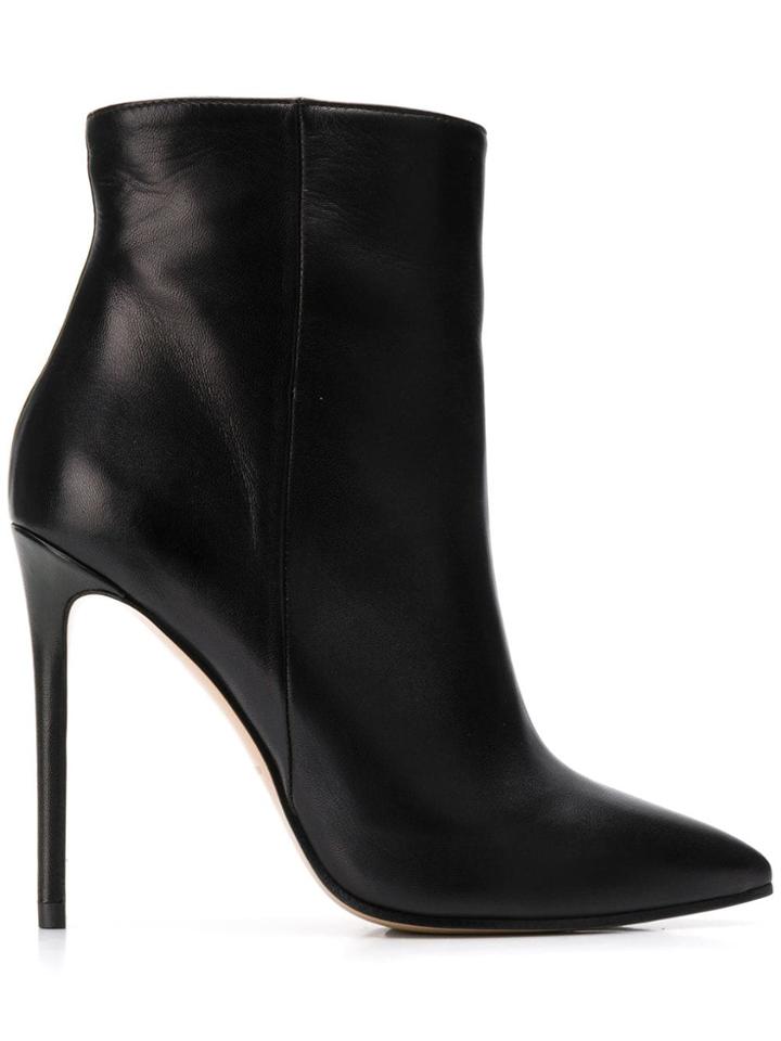 Marc Ellis Pointed Toe Ankle Boots - Black
