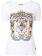 Versace Jeans Tiger Print T-shirt - White