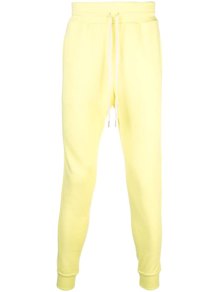 John Elliott Slim Fit Track Trousers - Yellow