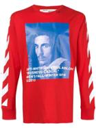 Off-white Diag Bernini Sweatshirt - Red