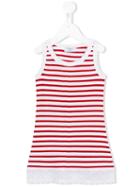 Monnalisa Striped Tank Top, Toddler Girl's, Size: 3 Yrs, Red
