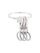 Mm6 Maison Margiela Clip Bangle - Metallic