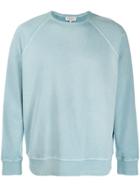 Ymc Ribbed Crewneck Sweatshirt - Blue