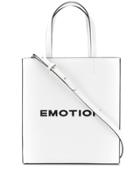 Ash Scarlet Tote - White