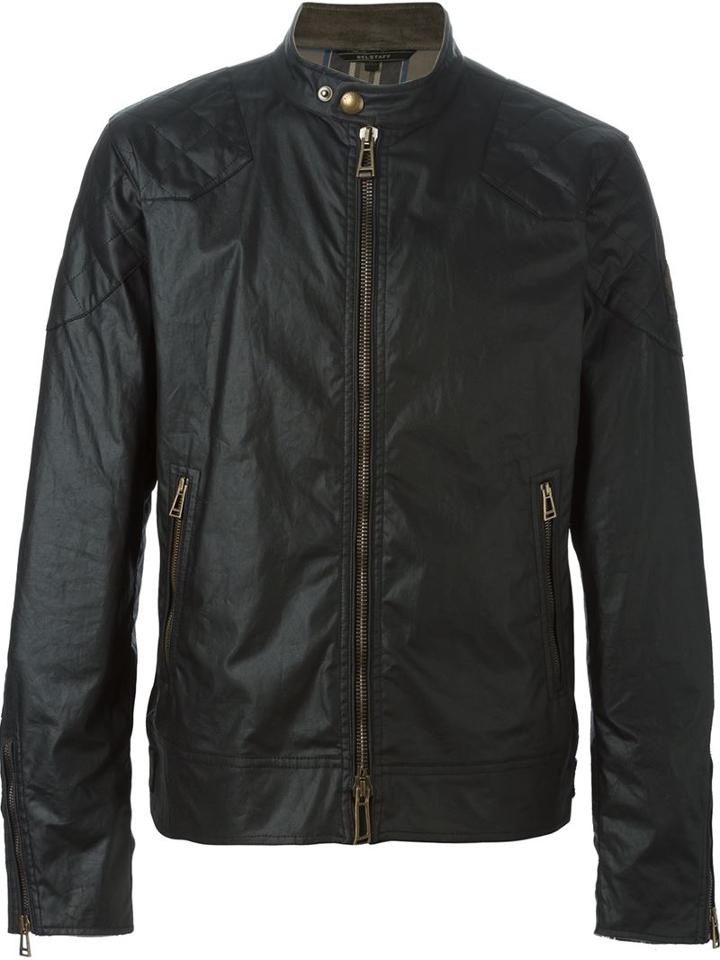 Belstaff Coated Zipped Jacket