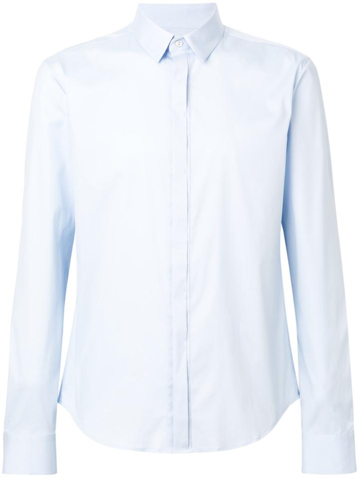 Wooyoungmi Concealed Fastening Shirt - Blue