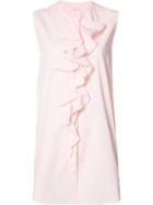 Tome 'sleeveless Open Back Tie' Shirt, Women's, Size: 6, Pink/purple, Cotton