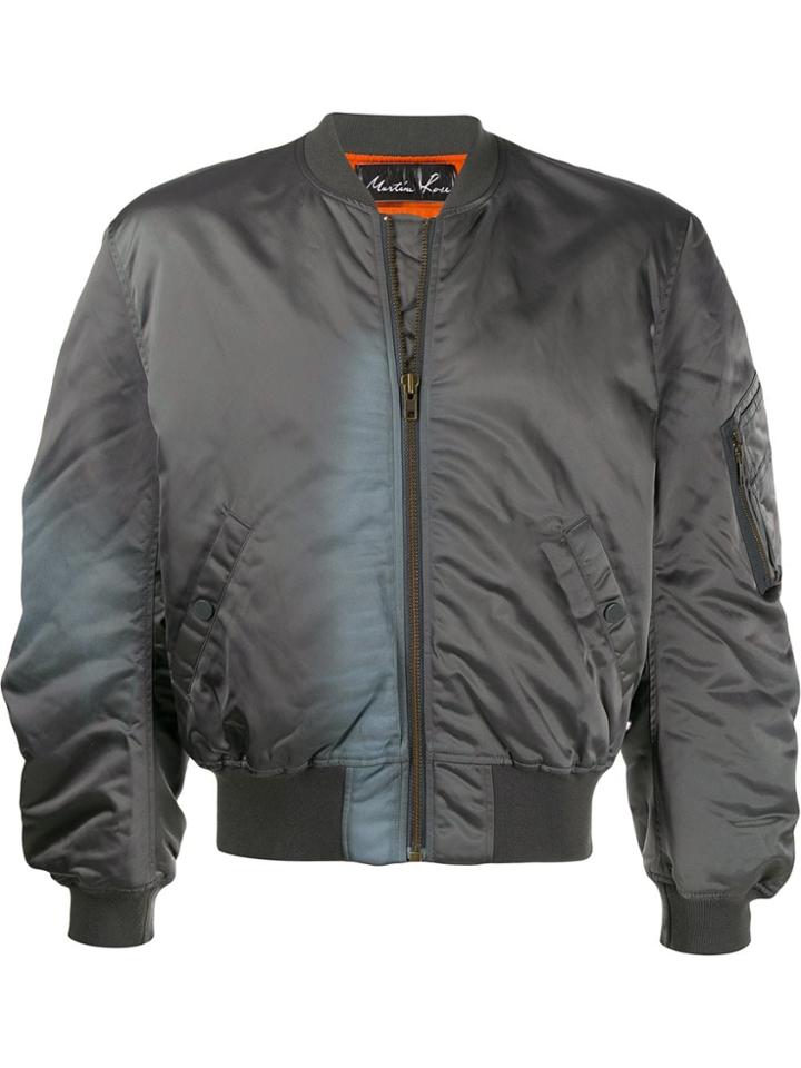Martine Rose Padded Bomber Jacket - Grey