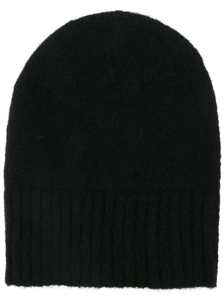 Ami Alexandre Mattiussi Ribbed Trim Beanie