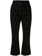 Altuzarra Paisley Print Tailored Trousers - Black