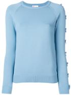 Red Valentino Bow Detail Sweater - Blue