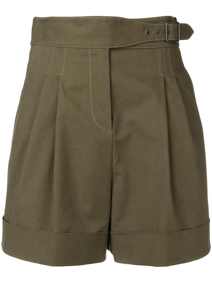 Paule Ka Adjustable Waist Shirts - Green