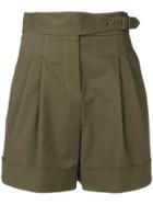 Paule Ka Adjustable Waist Shirts - Green